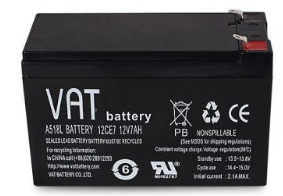 VAT蓄电池12V7AH
